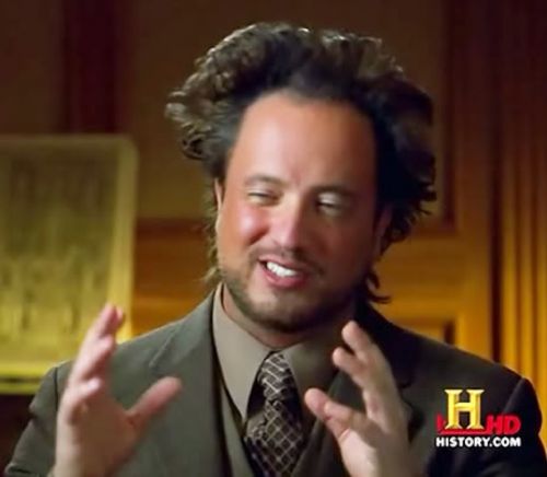 Aliens Guy meme template