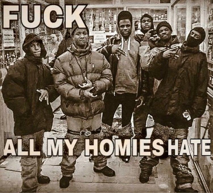 All My Homies Hate meme template
