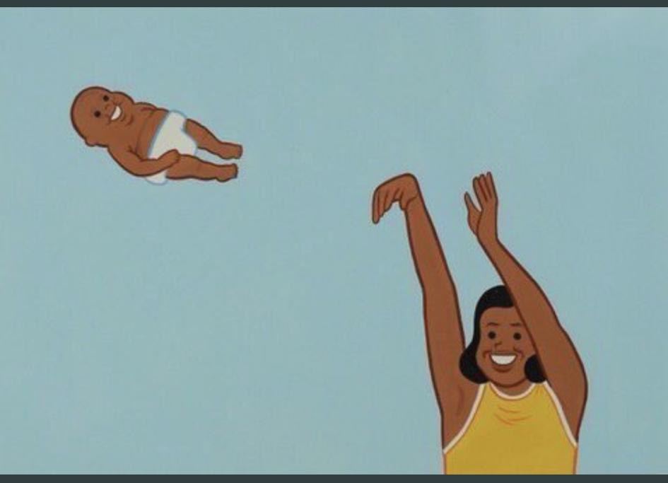 baby yeet meme template