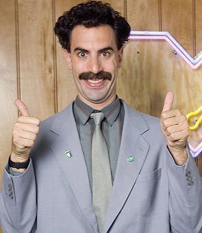 borat meme template