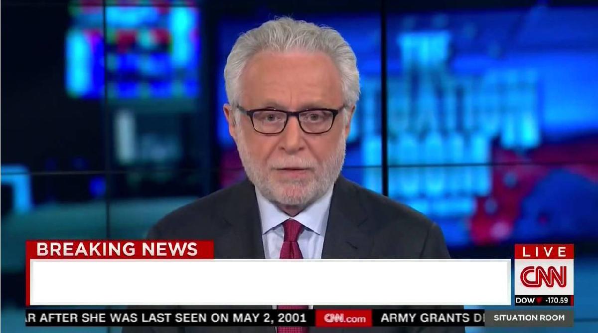 CNN "Wolf of Fake News" Fanfiction meme template