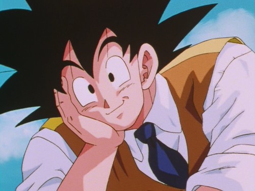 Condescending Goku meme template
