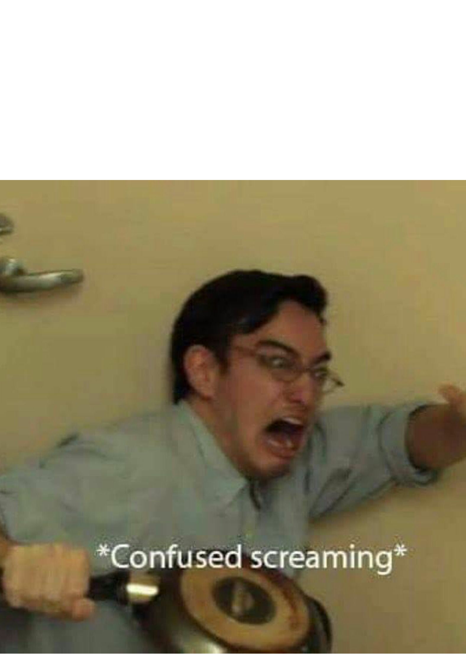 confused screaming meme template