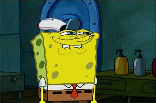 Don't You Squidward meme template