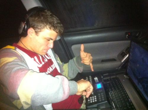 DoucheBag DJ meme template