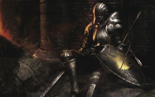 Downcast Dark Souls meme template