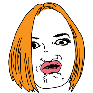 Duck Face meme template