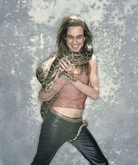 Fabulous Frank And His Snake meme template