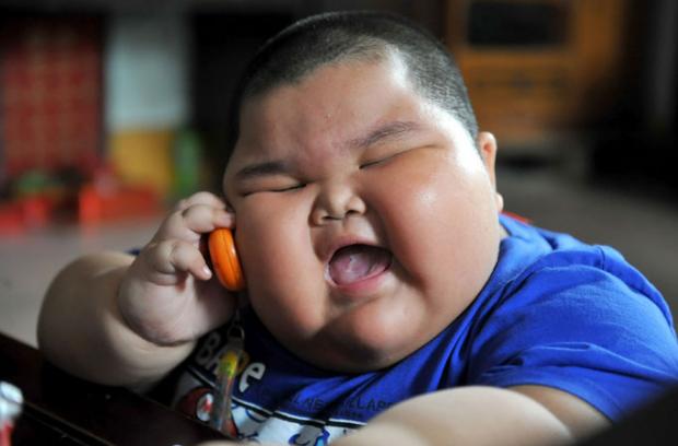 Fat Asian Kid meme template