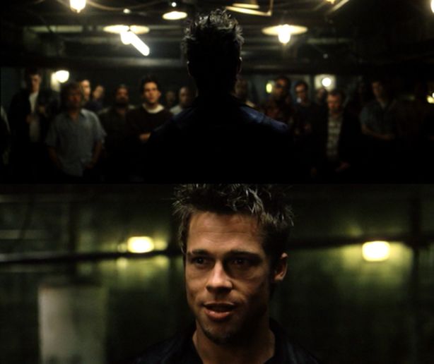 First rule of the Fight Club meme template