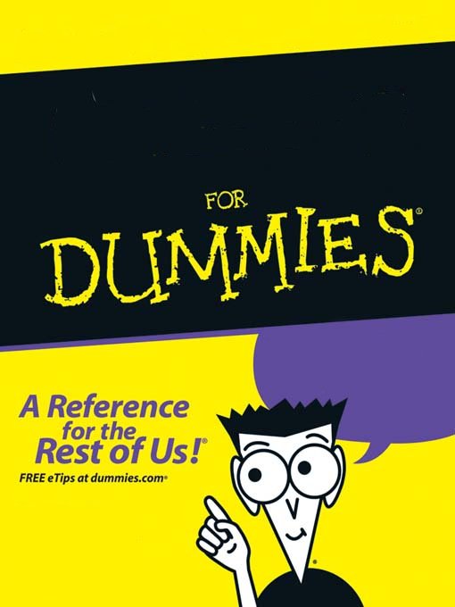For dummies book meme template