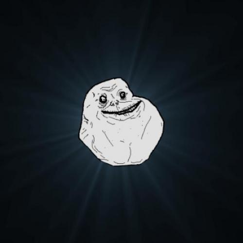 Forever alone meme template