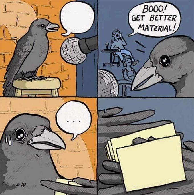 Get Better Material meme meme template