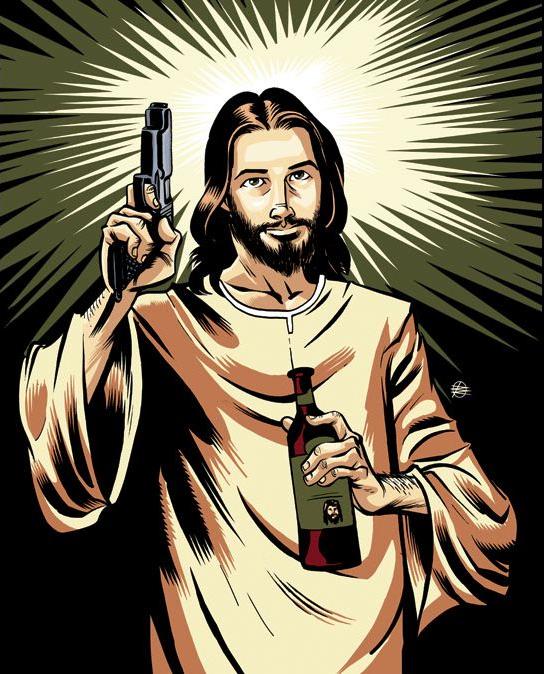Ghetto Jesus meme template