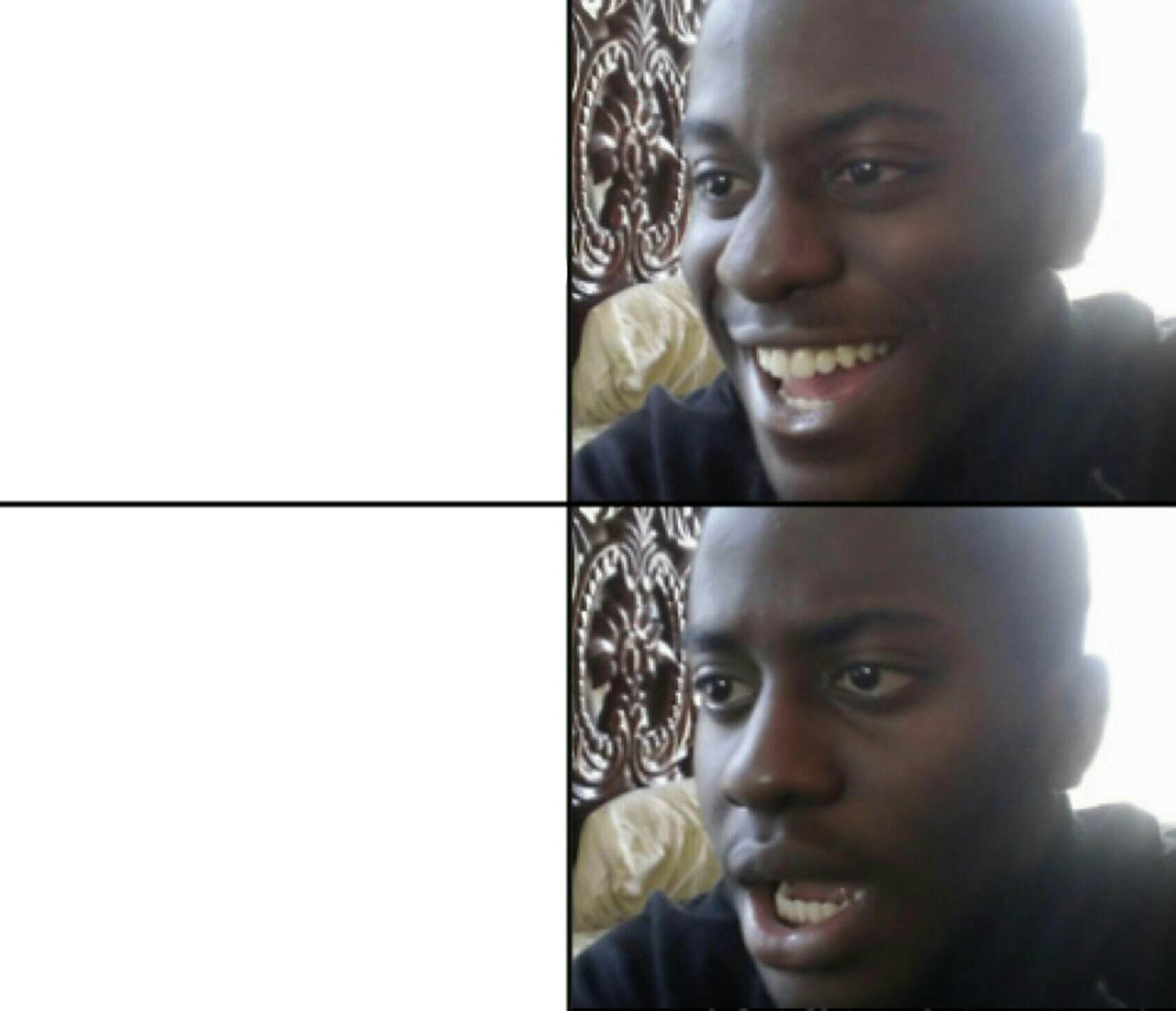 Happy / Shock meme template