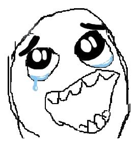 Happy Guy Rage Face meme template