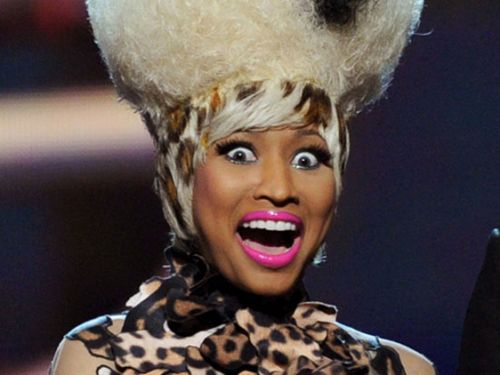 Happy Minaj meme template