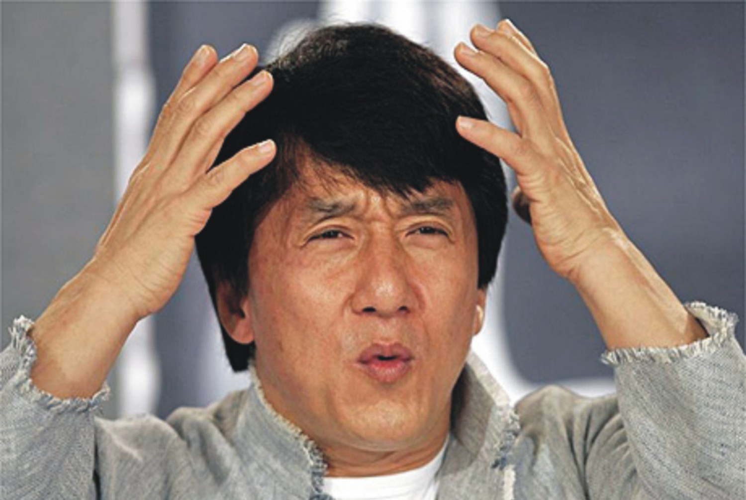 Jackie Chan Confused meme template