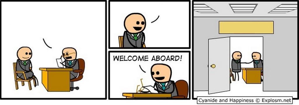 Job Interview meme template