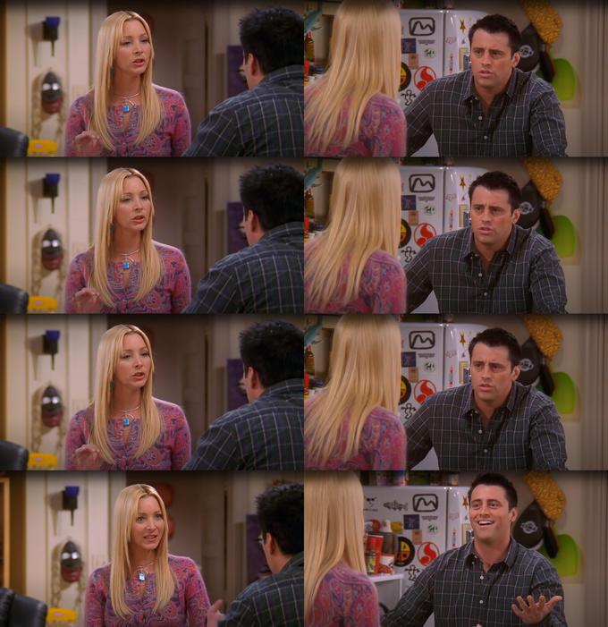 Joey Repeat After Me meme template