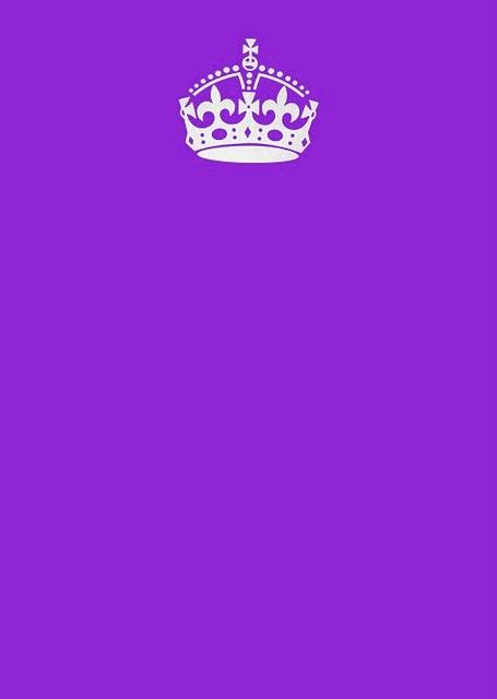 Keep Calm And Carry On Purple meme template