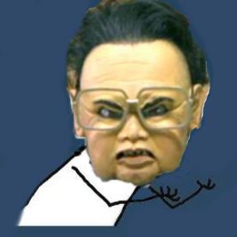 Kim Jong Il Y U No meme template