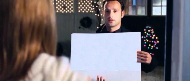 love actually sign meme template