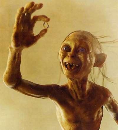 My precious Gollum meme template
