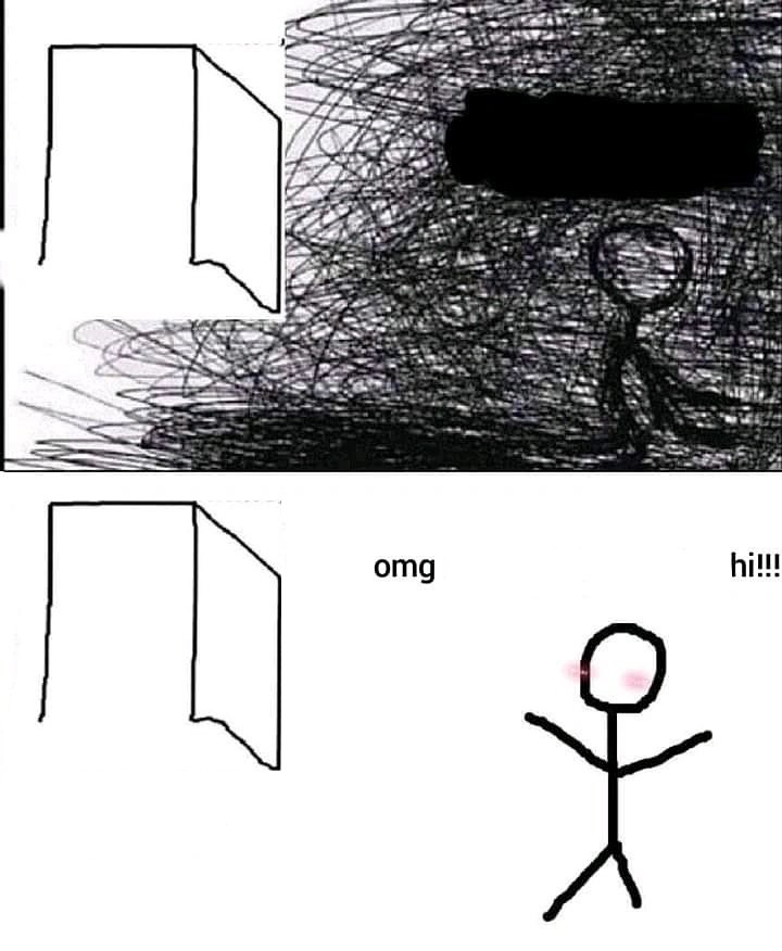 OMG hi meme template