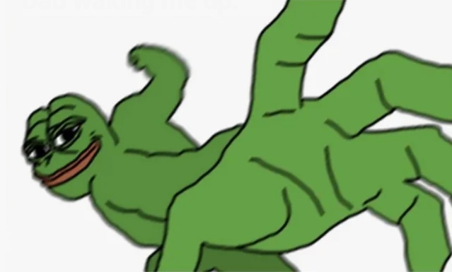 pepe punch meme template