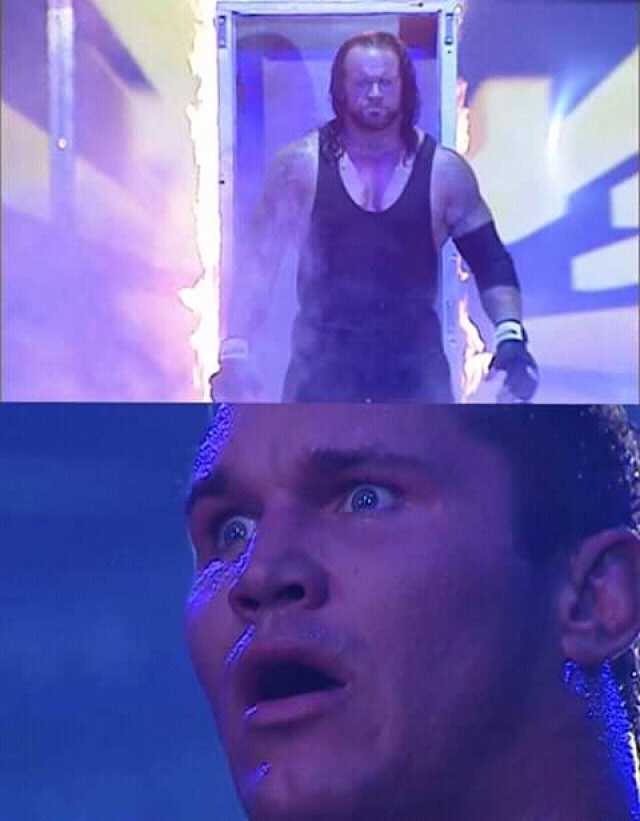 Randy Orton, Undertaker meme template