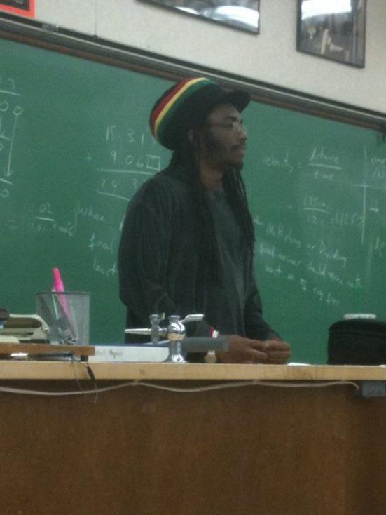 Rasta Science Teacher meme template