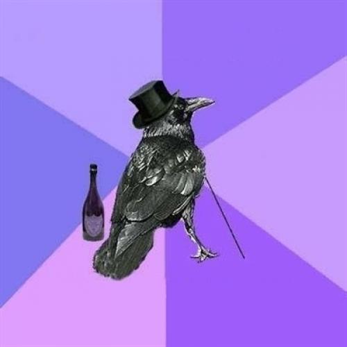 Rich Raven meme template