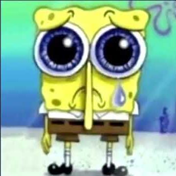 Sad Spongebob meme template