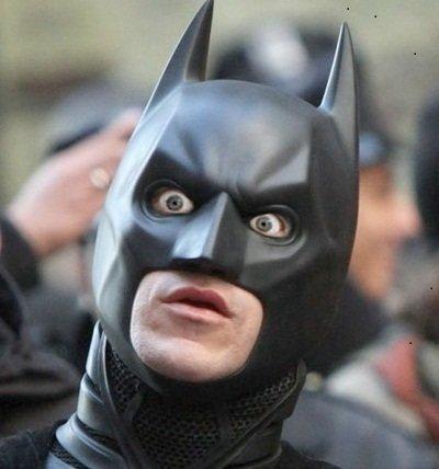 Shocked Batman meme template