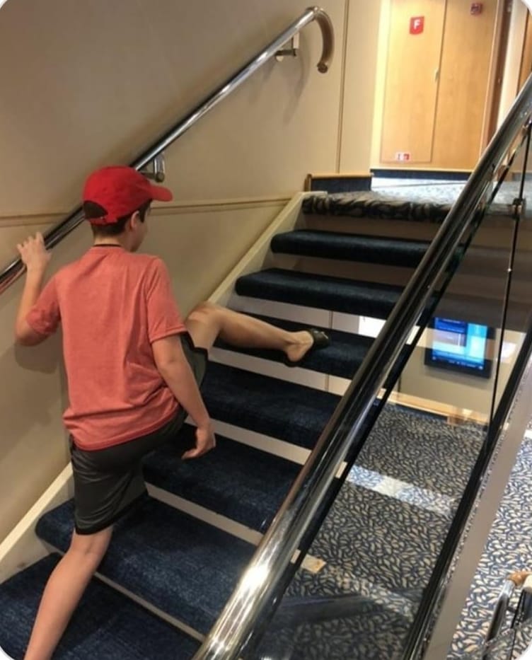 Skipping steps meme template