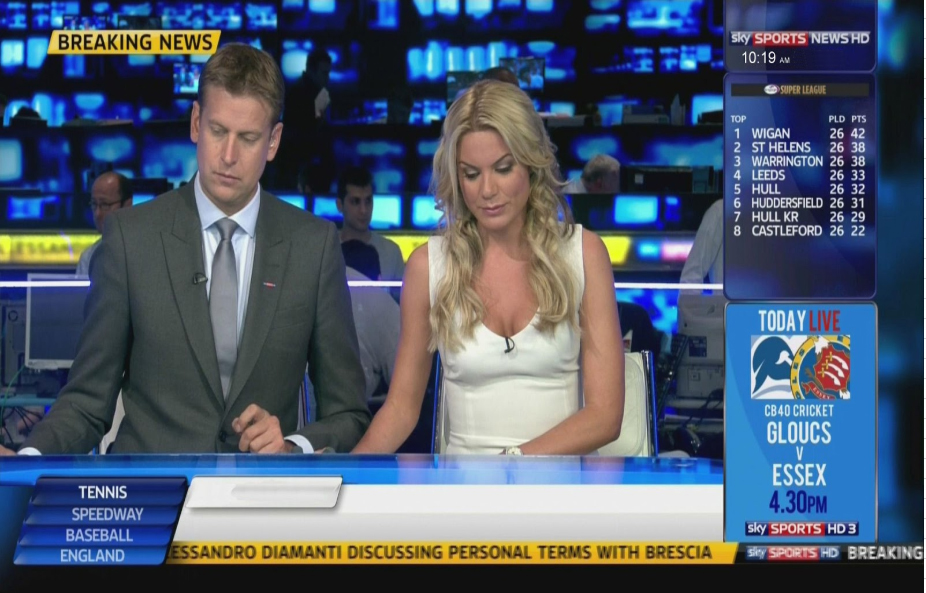 Sky Sports Breaking News meme template