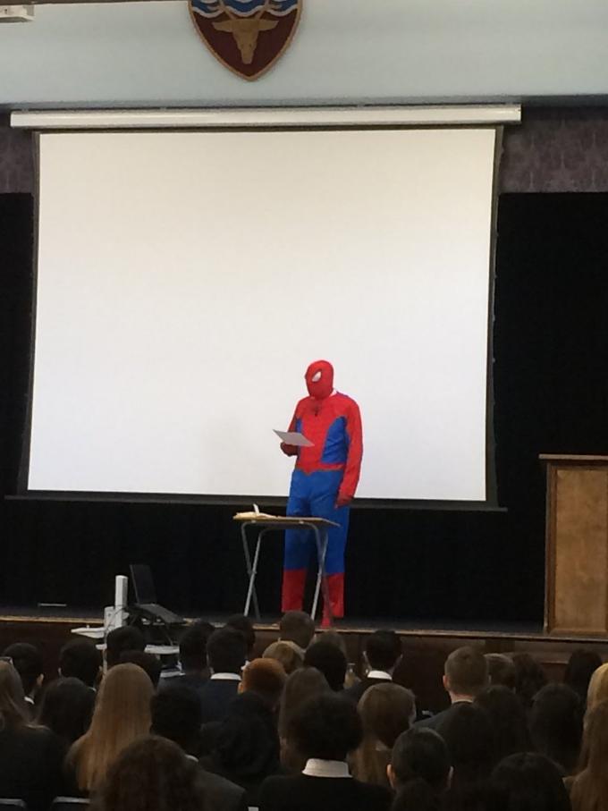 Spiderman Presentation meme template