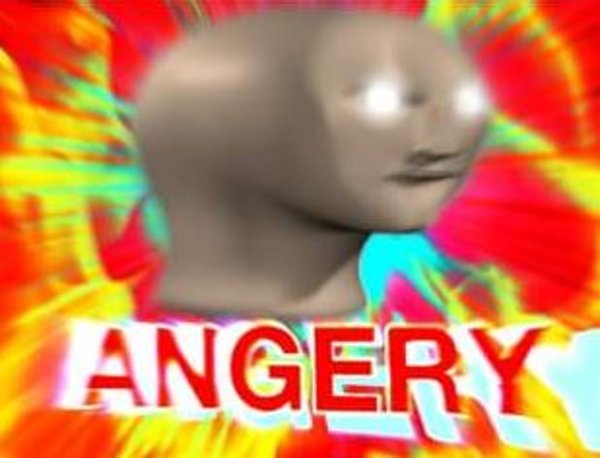 Surreal Angery meme template