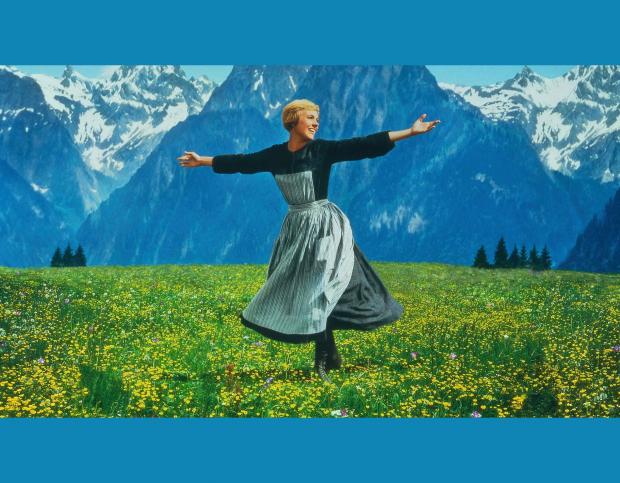 the sound of music happiness meme template