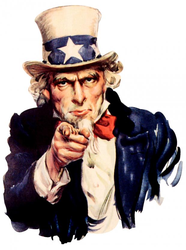 Uncle Sam meme template