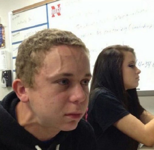 Vein popping kid meme template