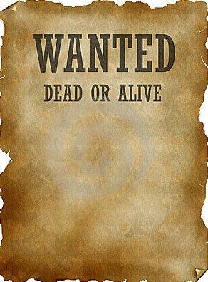 wanted dead or alive meme template