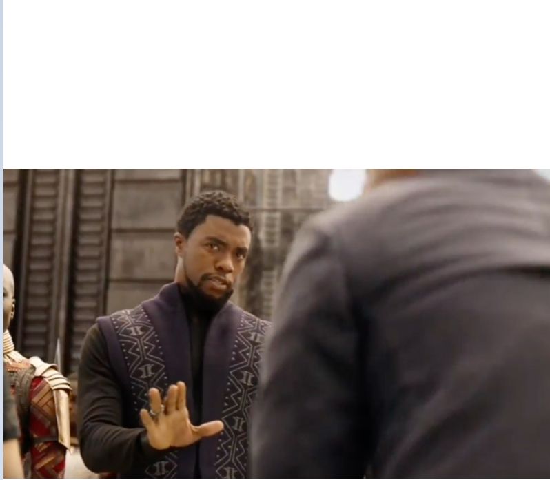 We don't do that here meme template